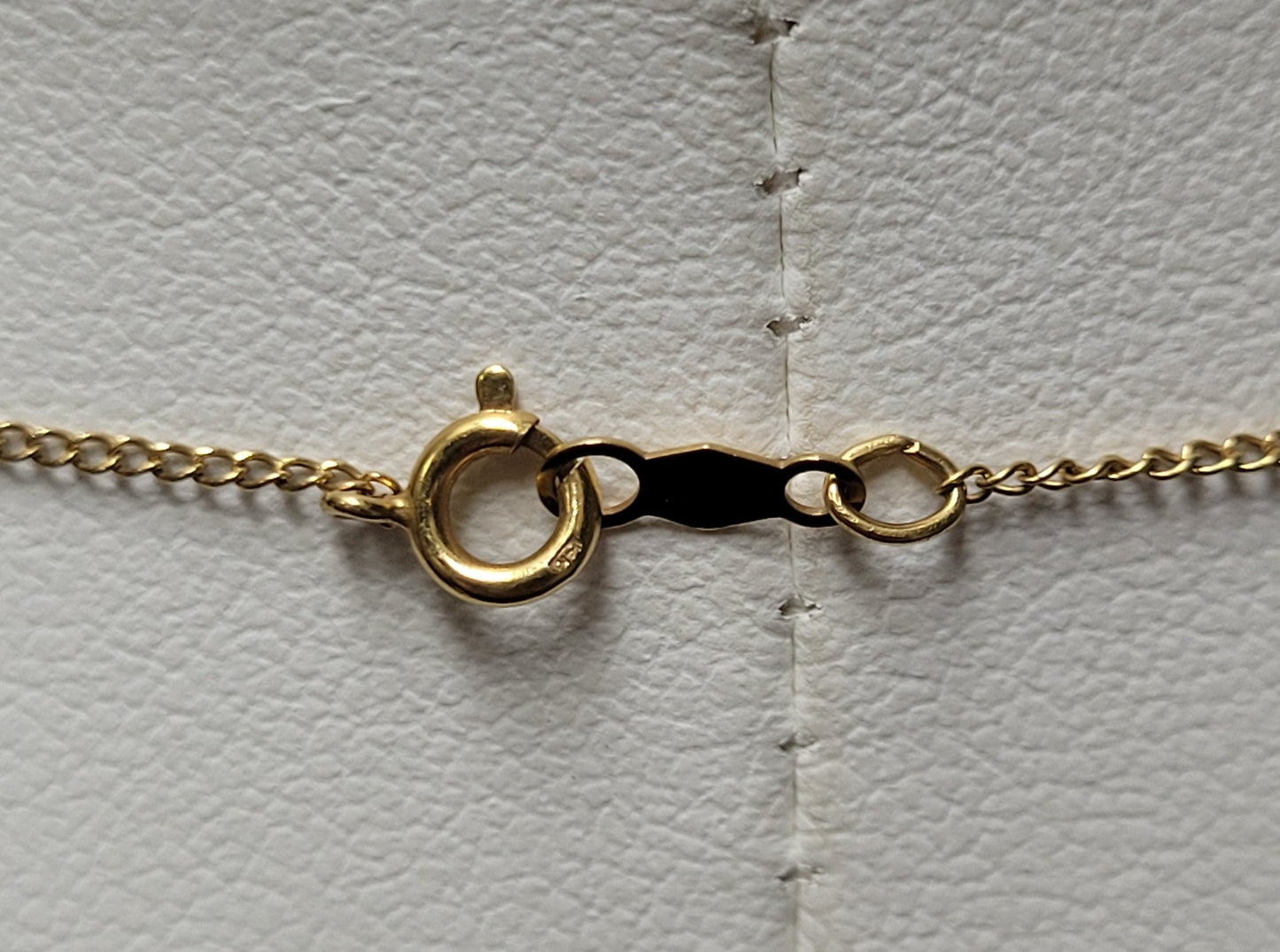 Vintage 14K Yellow Gold Panning For Gold Nuggets Necklace