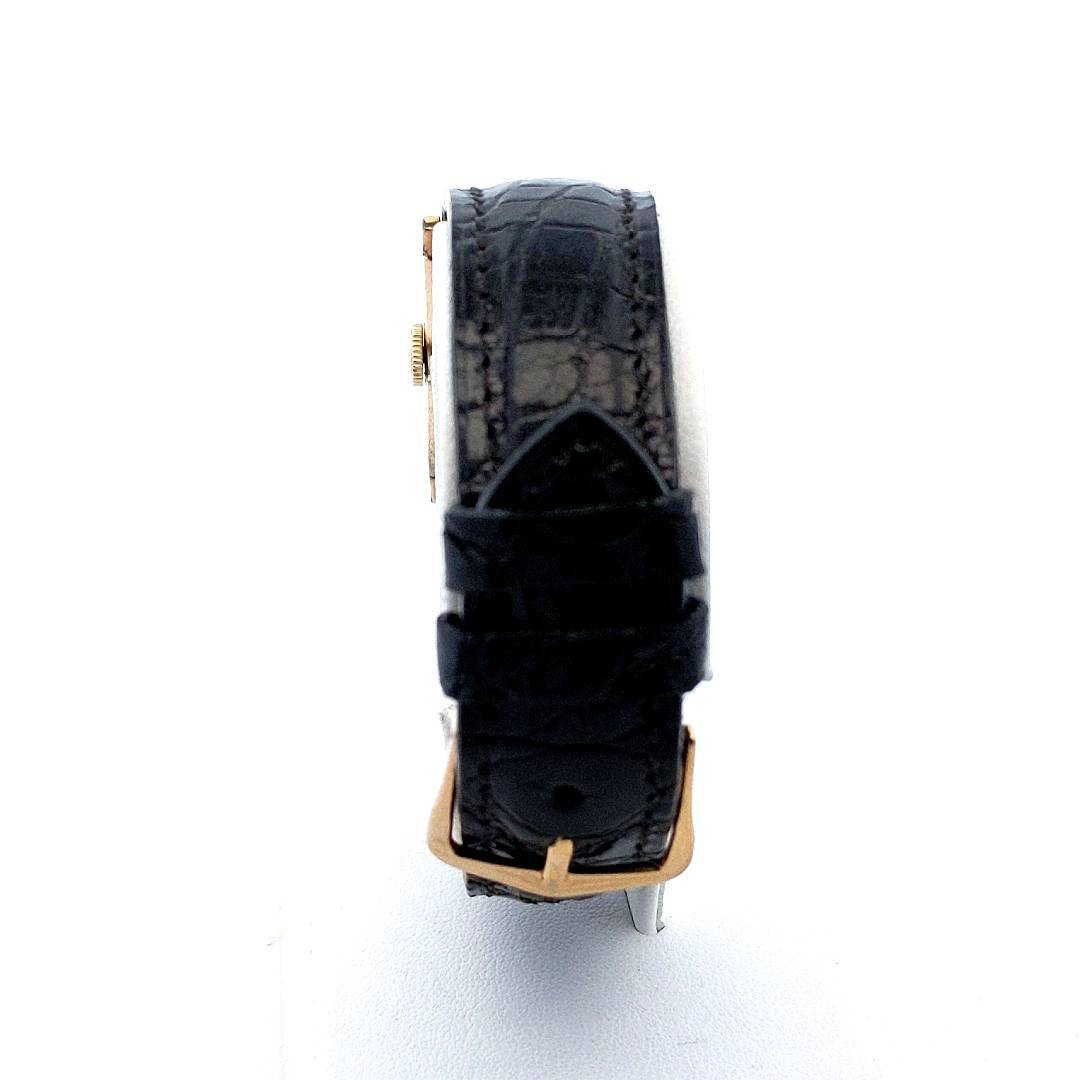 Vintage 14K Gold Filled Lord Elgin Manual Wind Tank Watch AS IS
