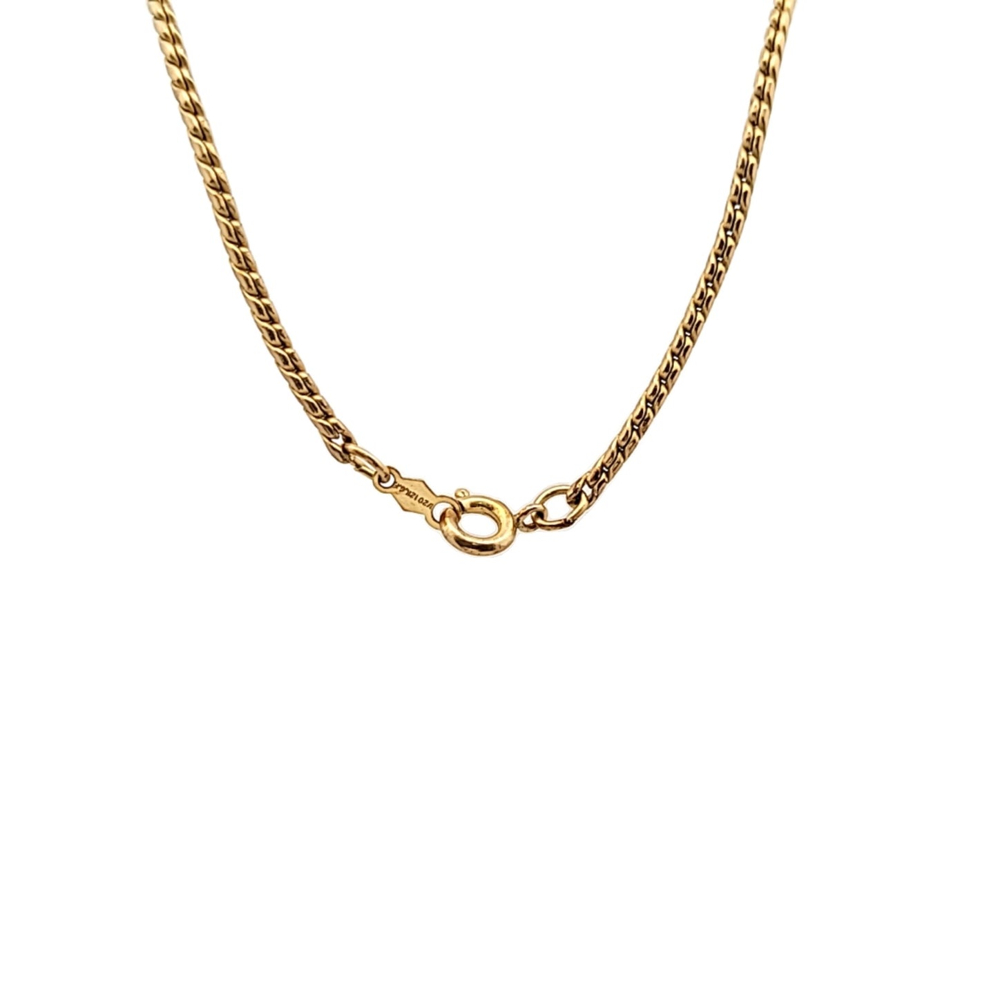 Holly yashi Pink & Blue Niobium Triangle Gold Filled Necklace