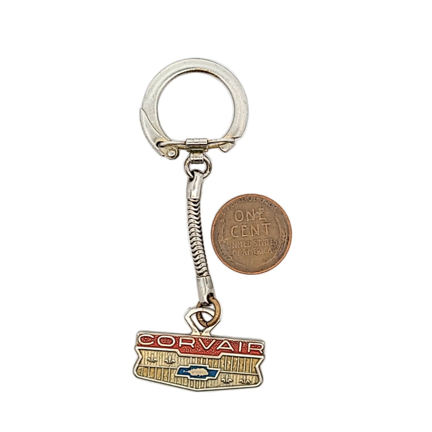 1960s Corvair Automotive Base Metal Keychain