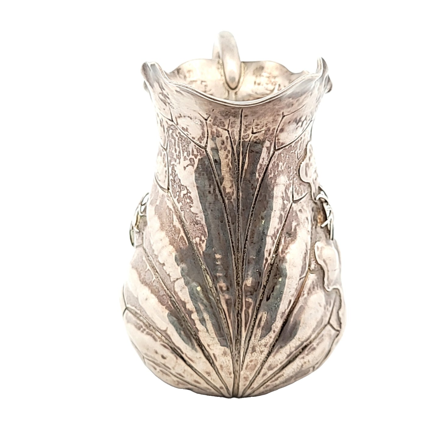 Antique Sterling Silver Shiebler Aesthetic #452 Applied Fly & Spider Creamer