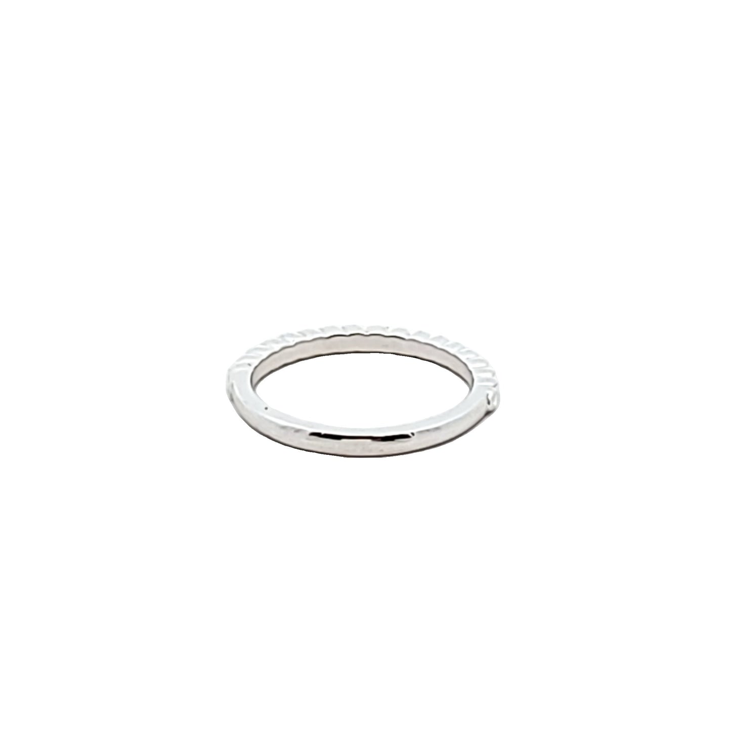 Brilliant Earth 18K White Gold Braided Wedding Band