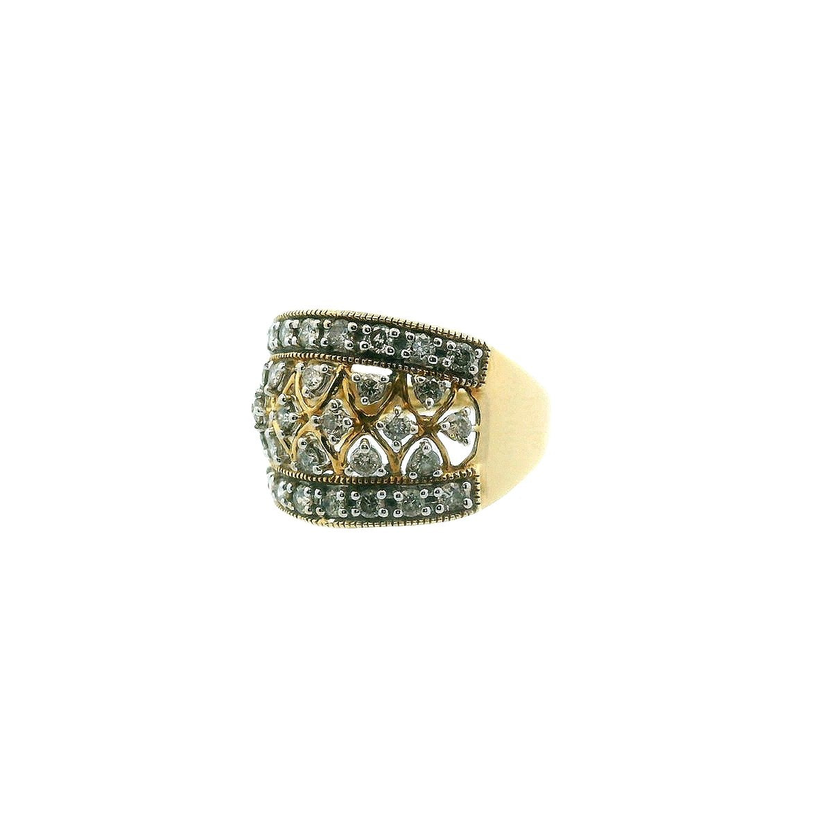 10K Yellow Gold Diamond Ring