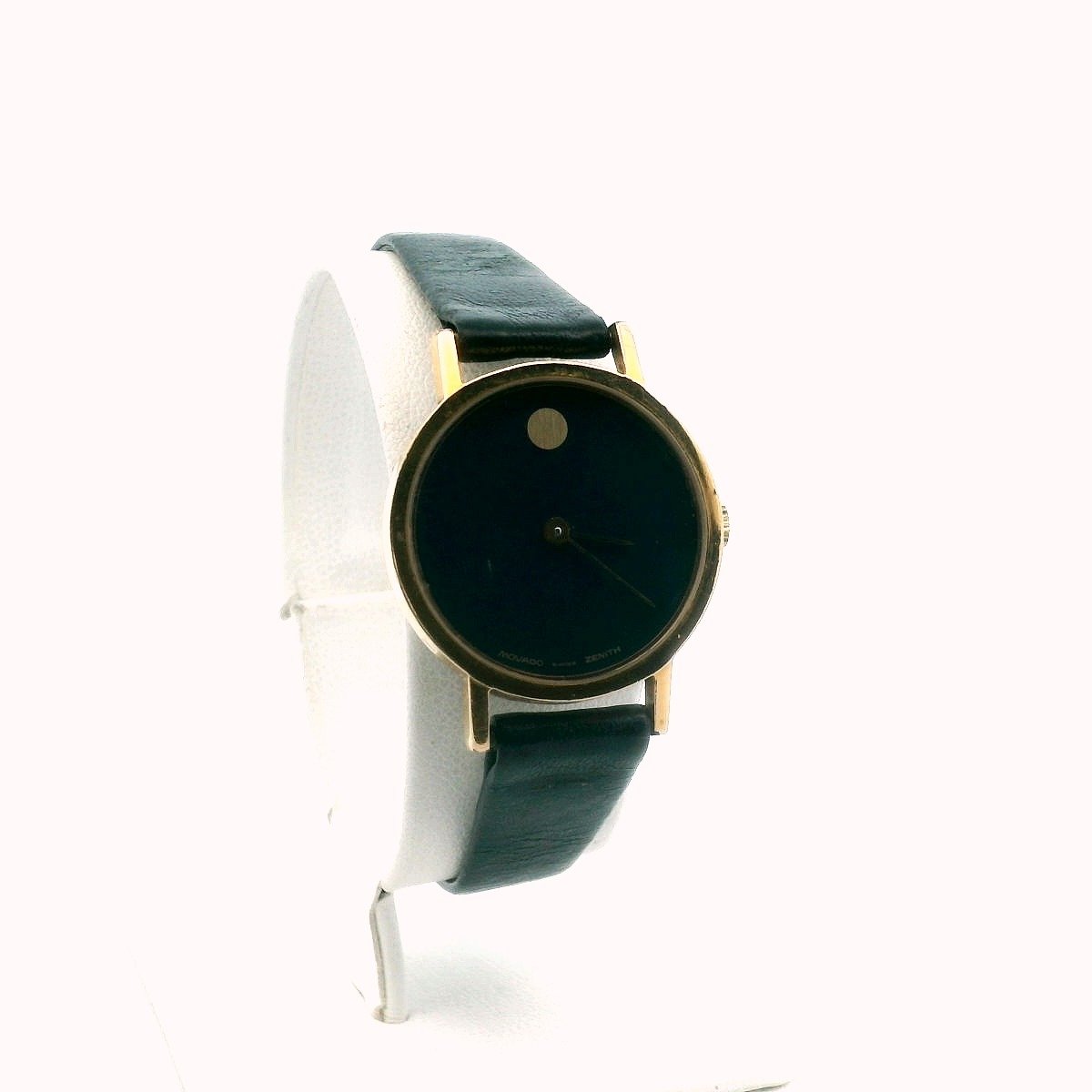 Movado Zenith Gold Plated Stainless Steel Manual Wind Watch