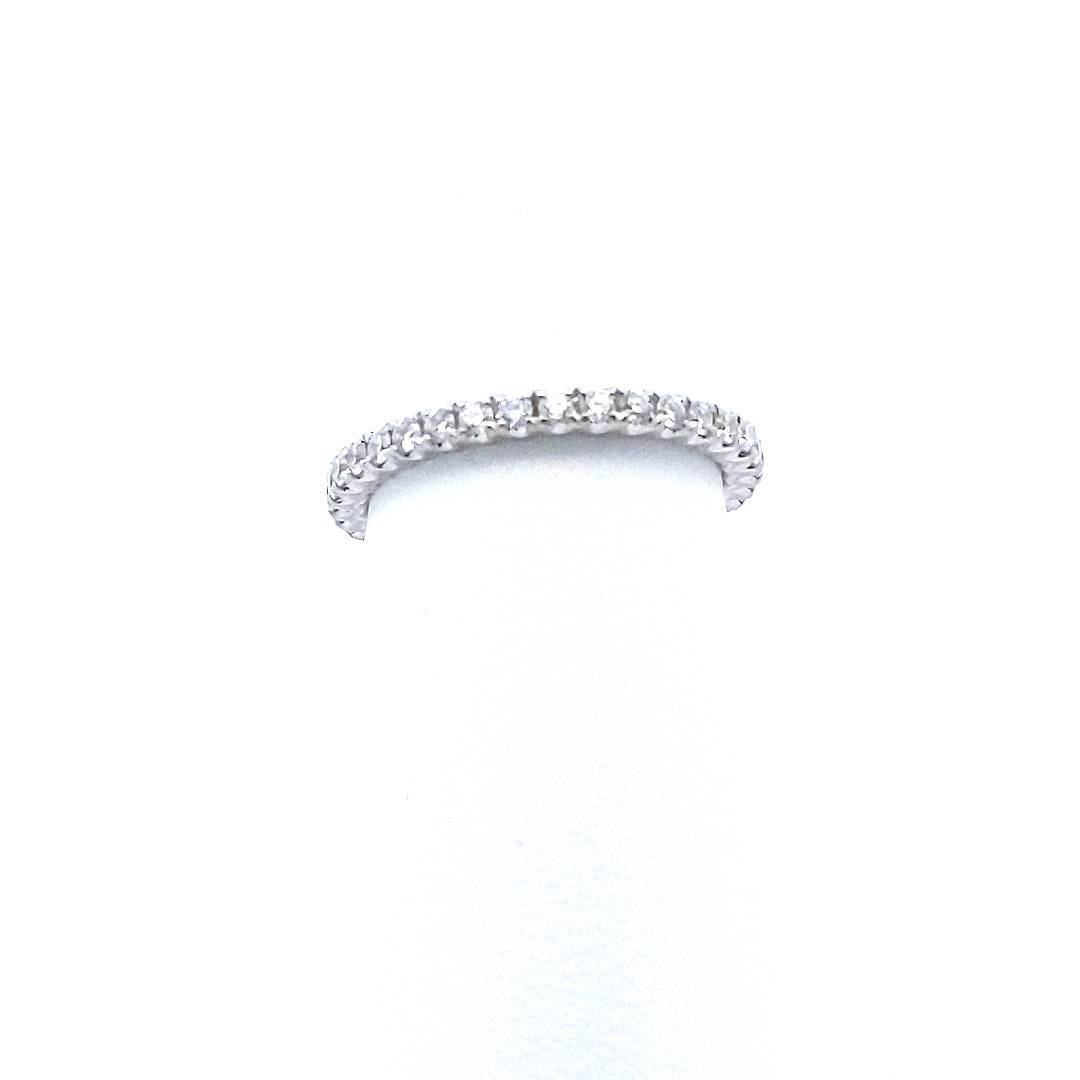 Estate $1000 Platinum Diamond Eternity Wedding Band