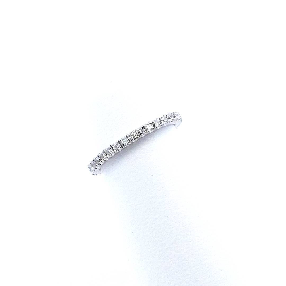 Estate $1000 Platinum Diamond Eternity Wedding Band