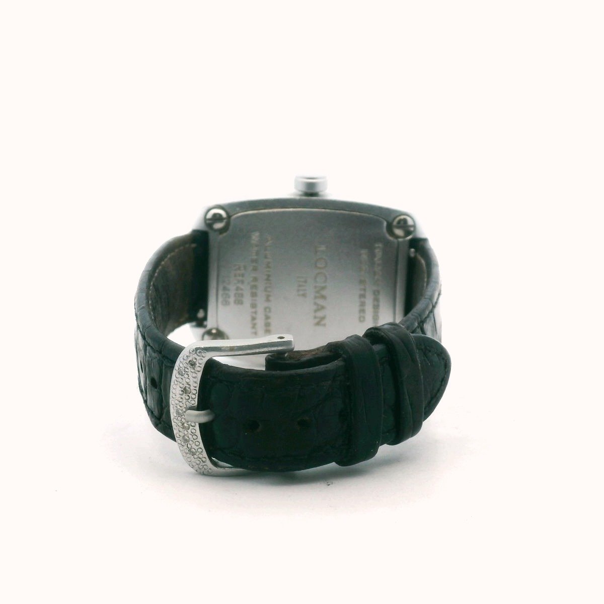 Locman Aluminum Italian Design Diamond Quartz Watch