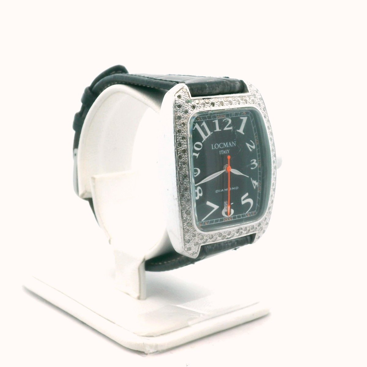Locman Aluminum Italian Design Diamond Quartz Watch