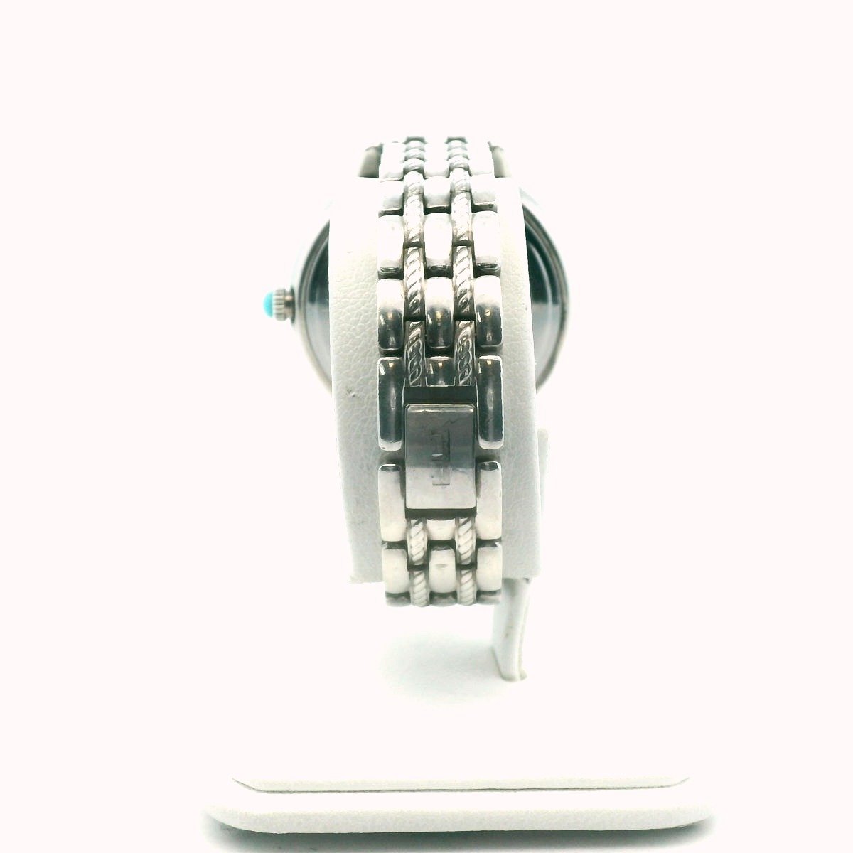Ecclissi 33820 Stainless Steel Turquoise Mosaic Quartz Watch