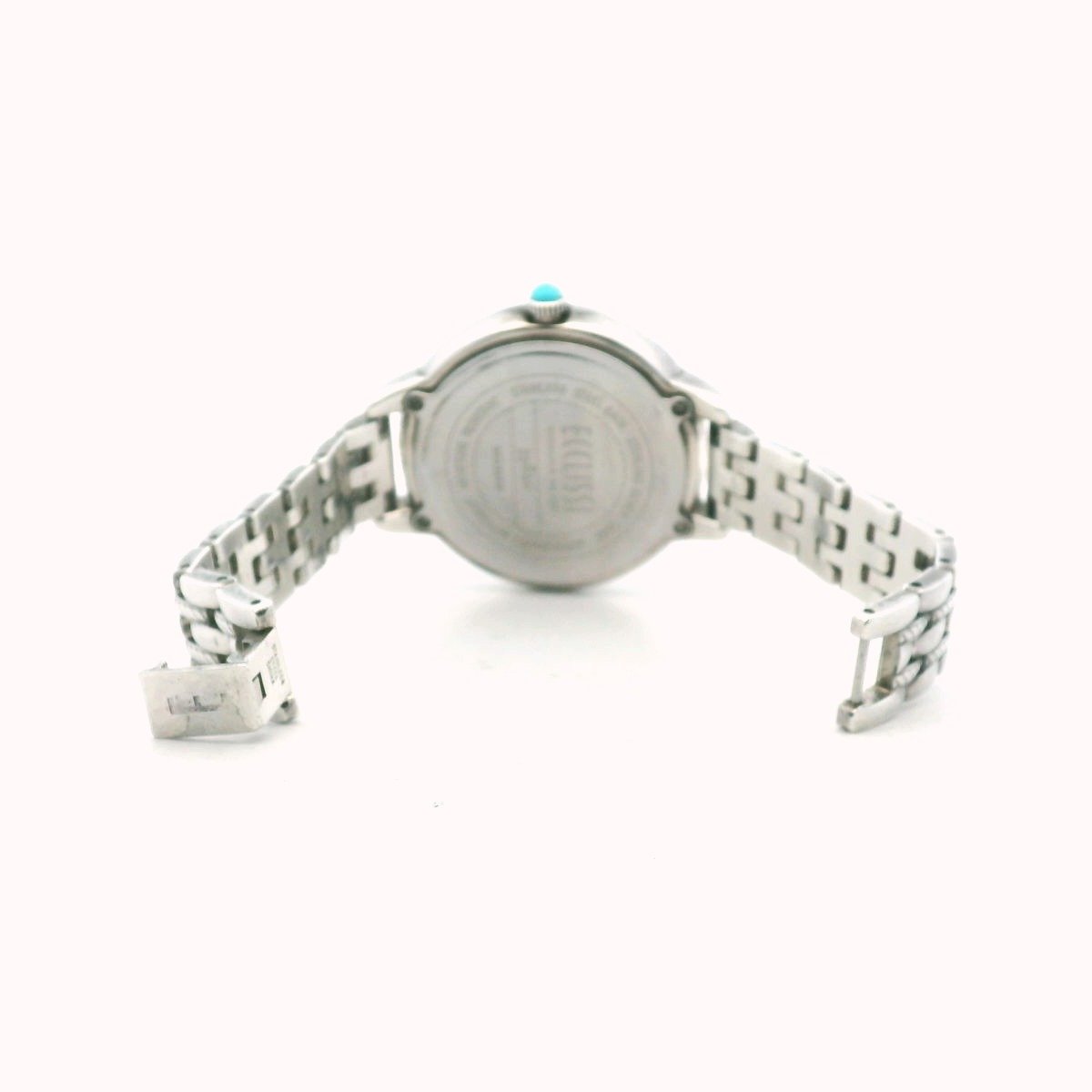 Ecclissi 33820 Stainless Steel Turquoise Mosaic Quartz Watch