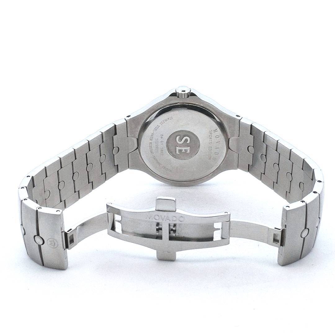 Movado 84 G1 1892 Sports Edition Steel Diamond Quartz Watch