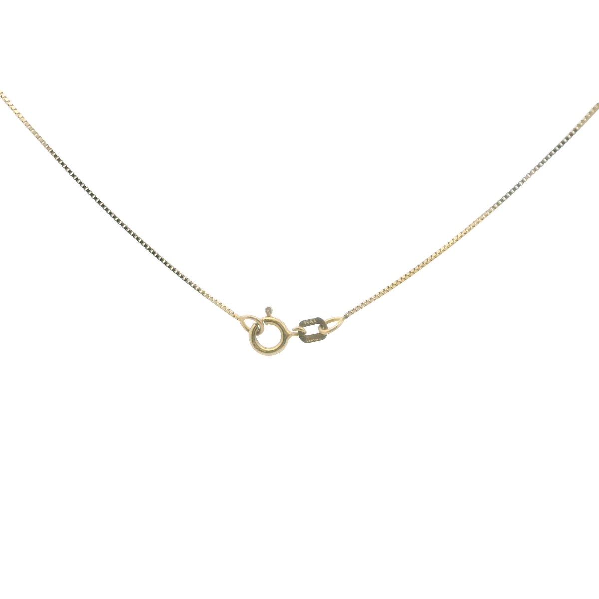 14K Two Tone Gold Filigree Wirework Cross Necklace