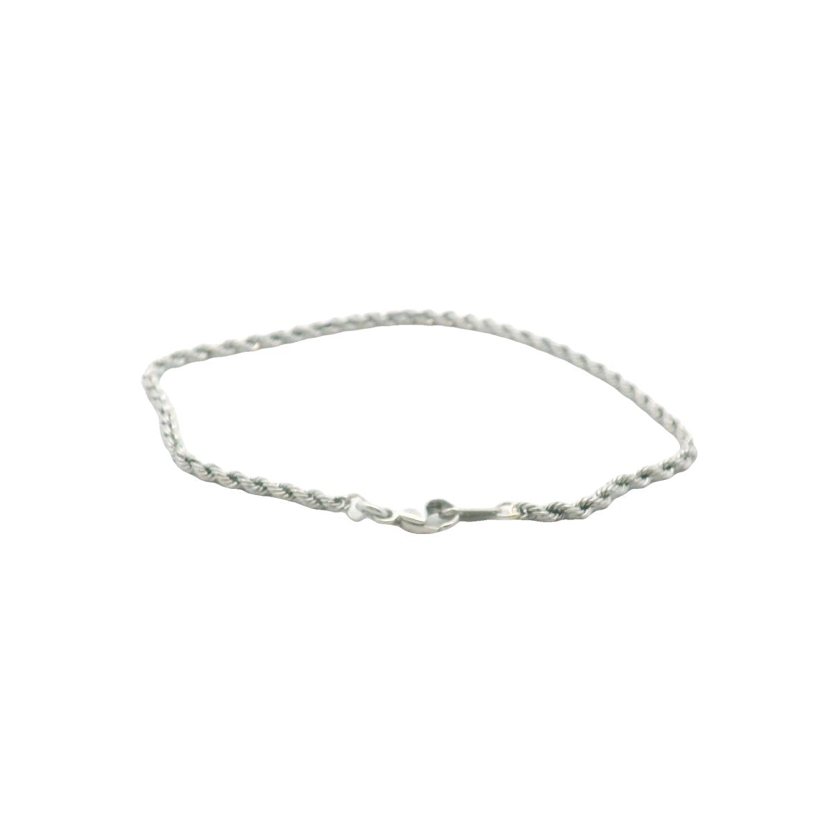 Milor Platinum Twist Chain Bracelet