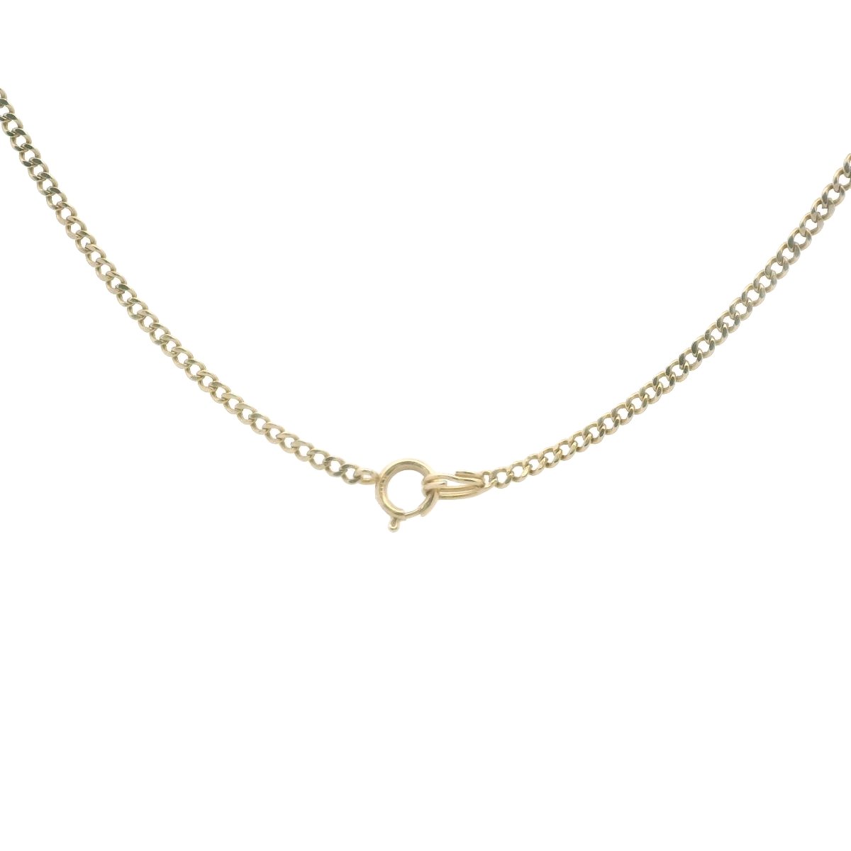 LeVian 14K Yellow Gold Chocolate & White Diamond Circle Pendant Necklace