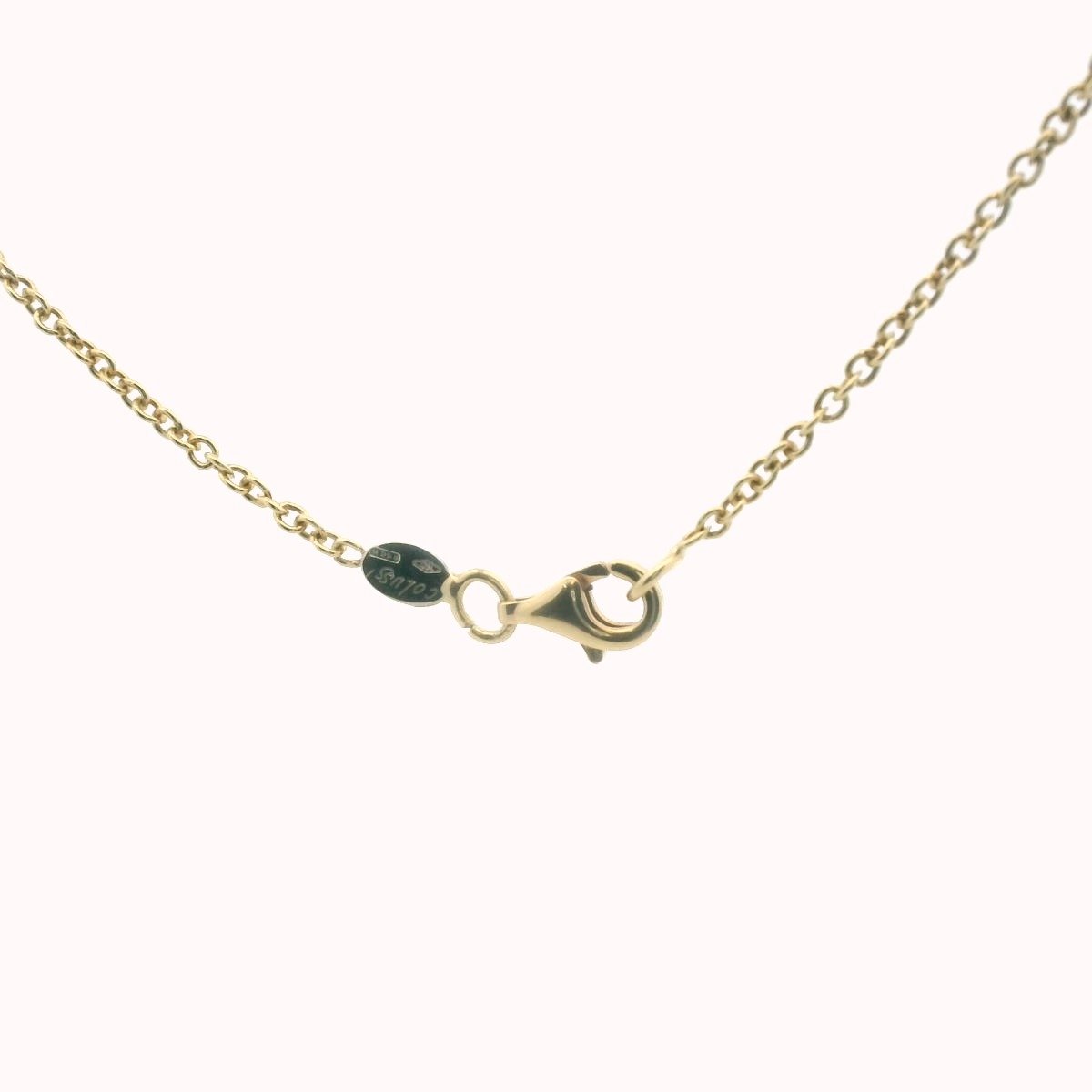 Colussi 18K Yellow Gold Coral Necklace