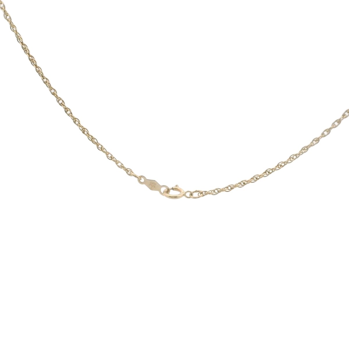 14K Yellow Gold Amethyst Peridot & Garnet Cross Necklace