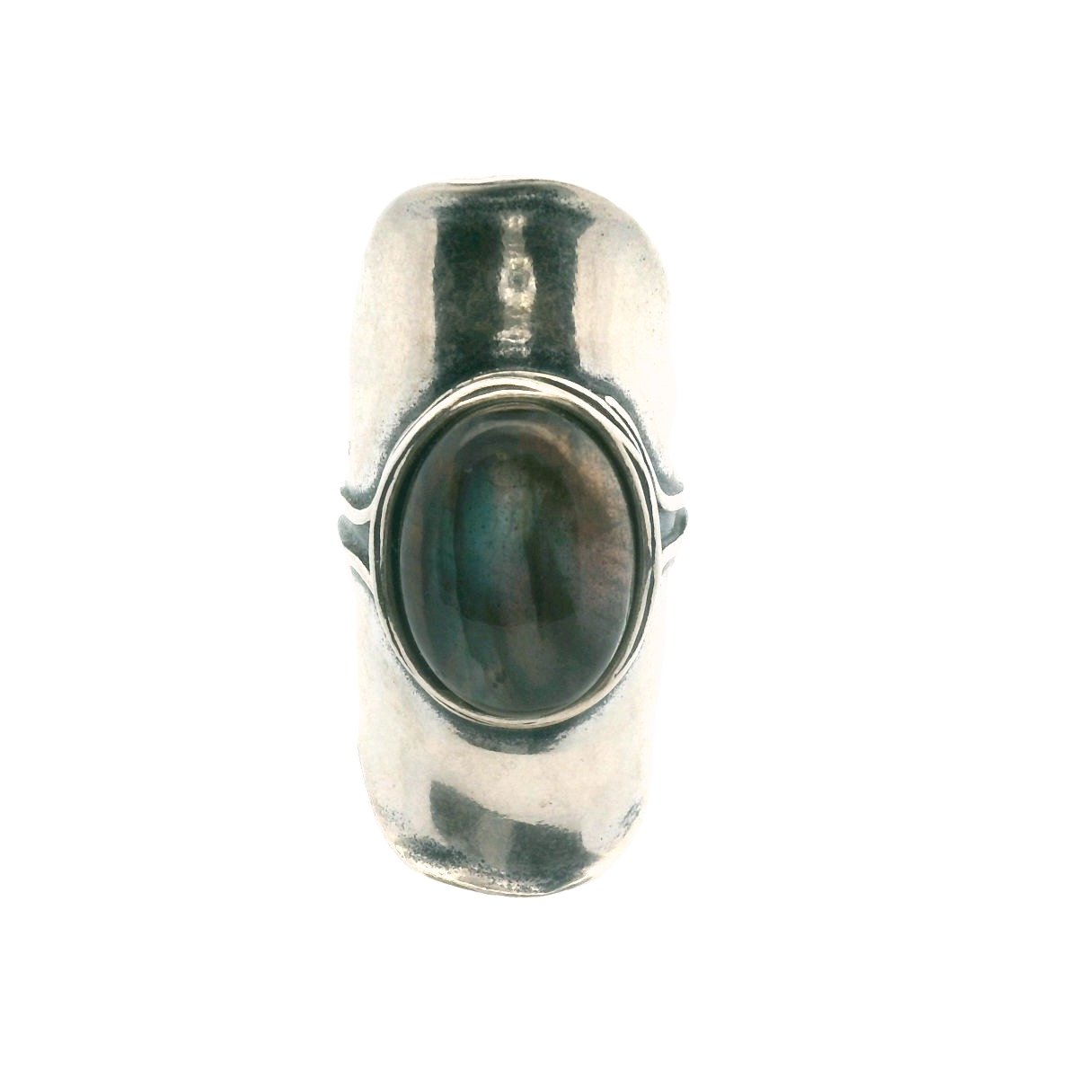Vintage Sterling Silver Labradorite Ring