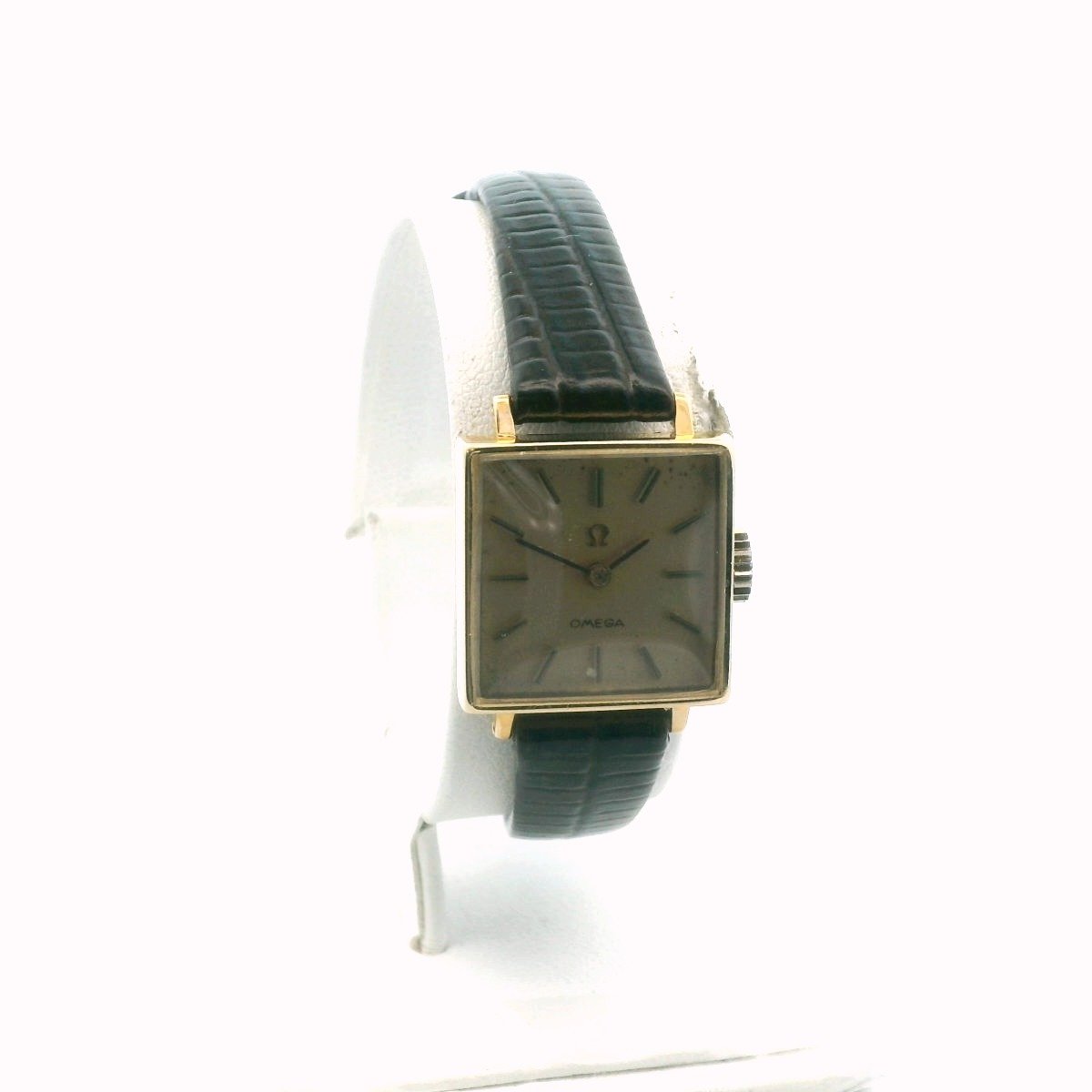 Vintage Omega 14k Yellow Gold Manual Wind Ladies Watch