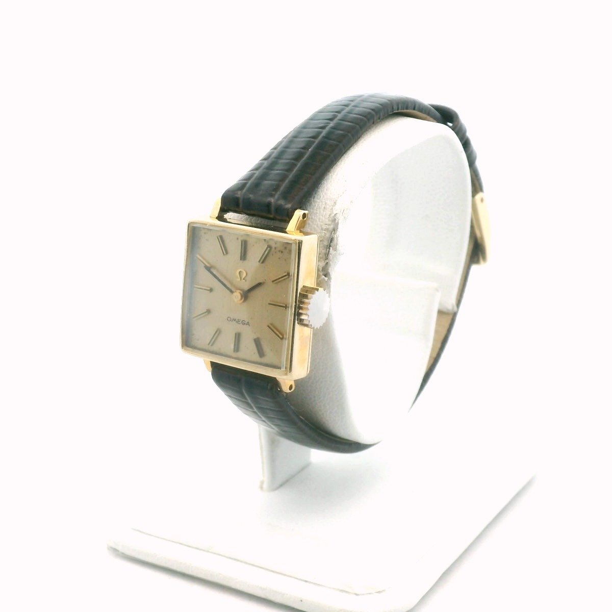 Vintage Omega 14k Yellow Gold Manual Wind Ladies Watch