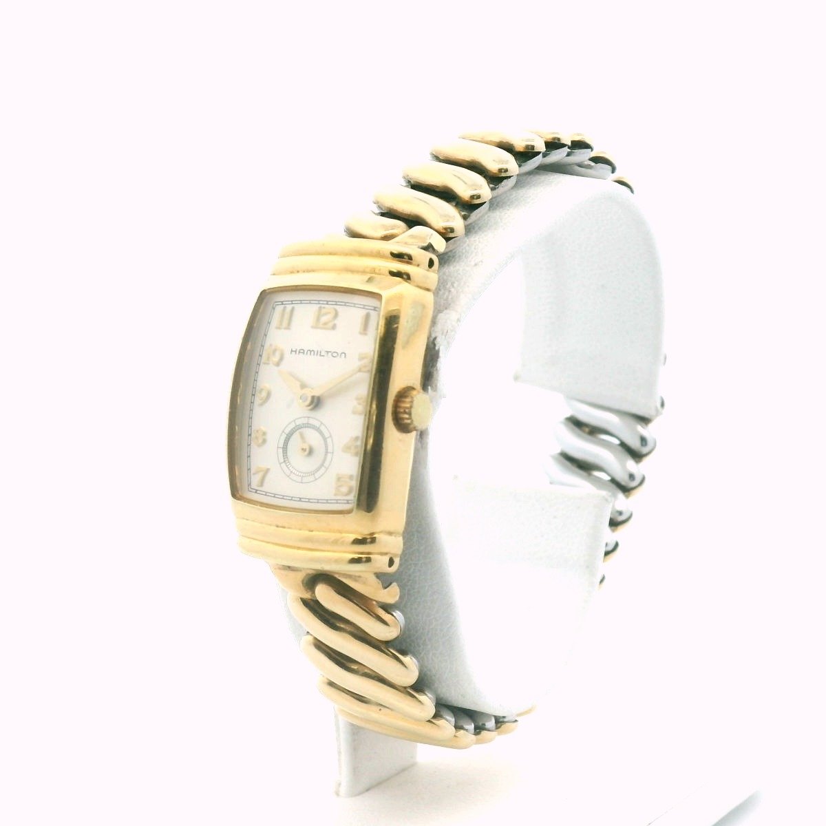 Hamilton Benton 6200A Gold Plated Stainless Steel Quartz Watch