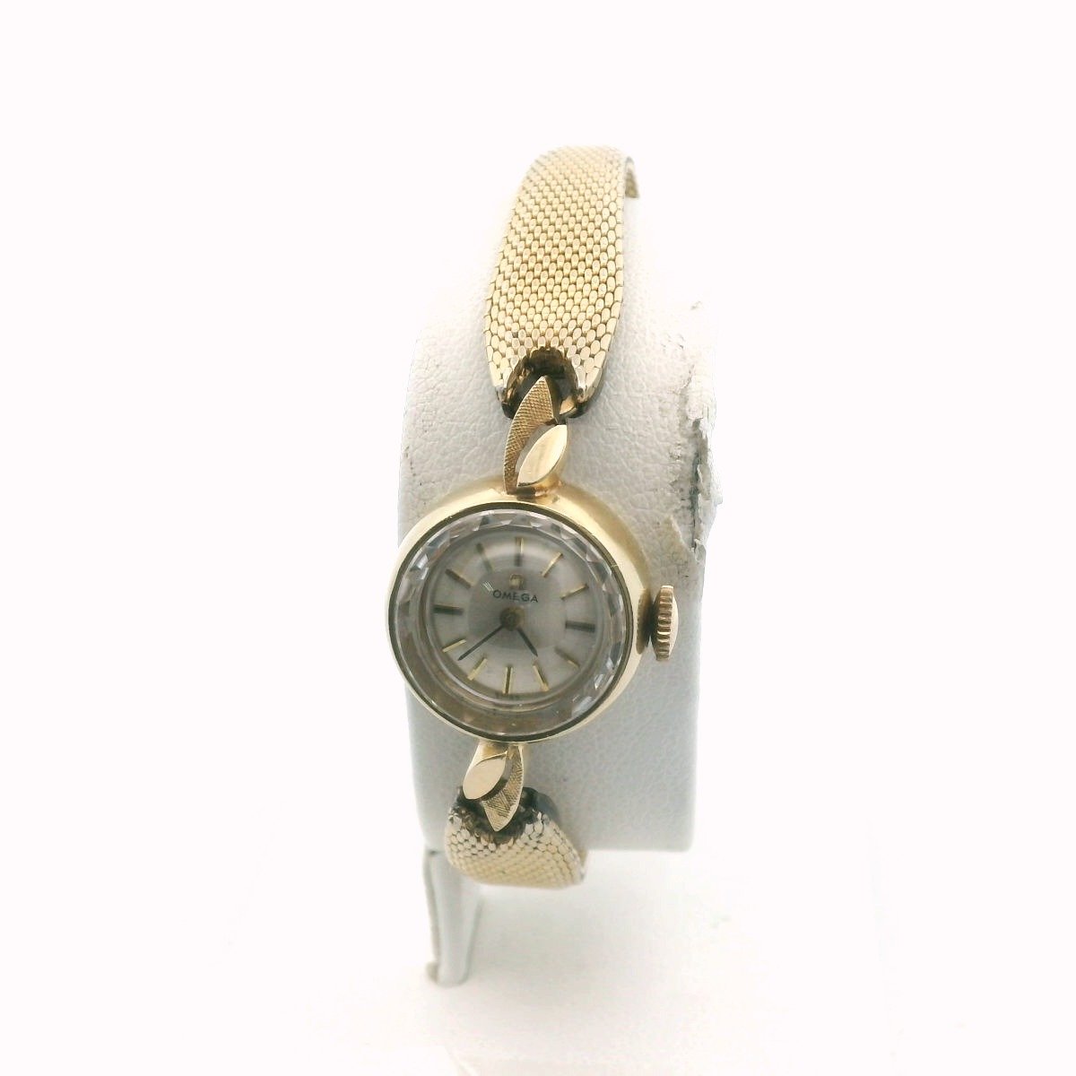 Omega 14K Gold Manual Wind Watch With 10K Gold Filled Band