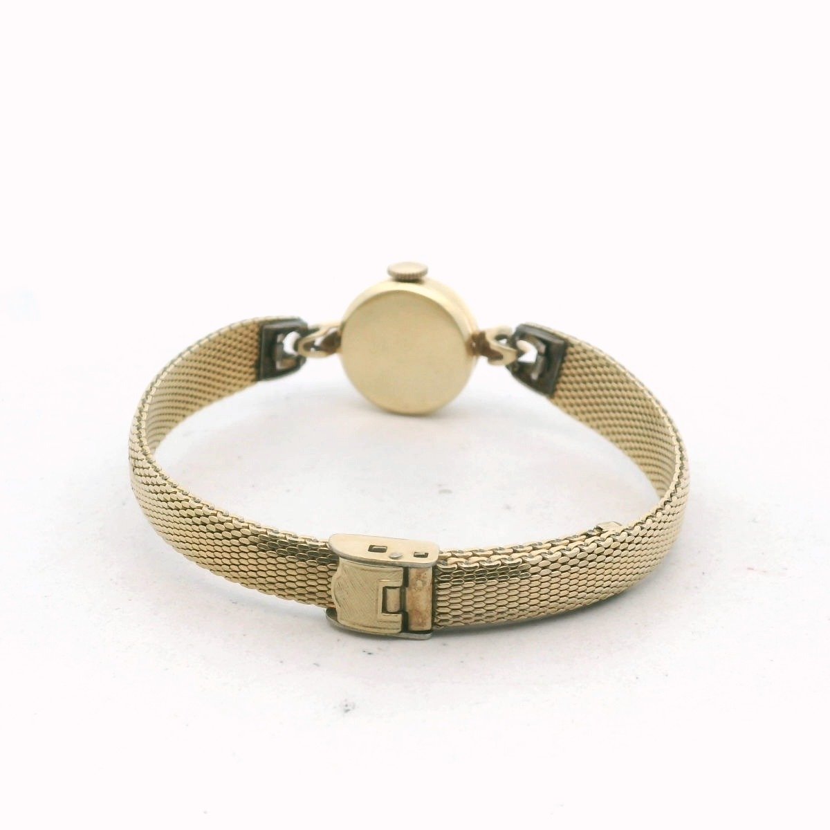 Omega 14K Gold Manual Wind Watch With 10K Gold Filled Band