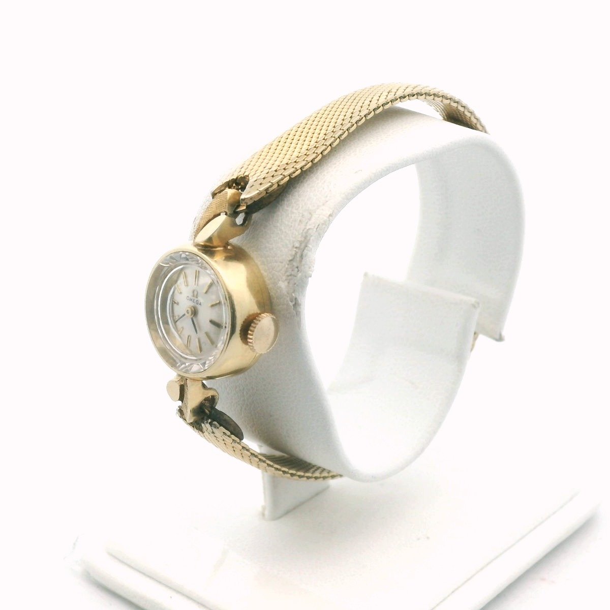 Omega 14K Gold Manual Wind Watch With 10K Gold Filled Band