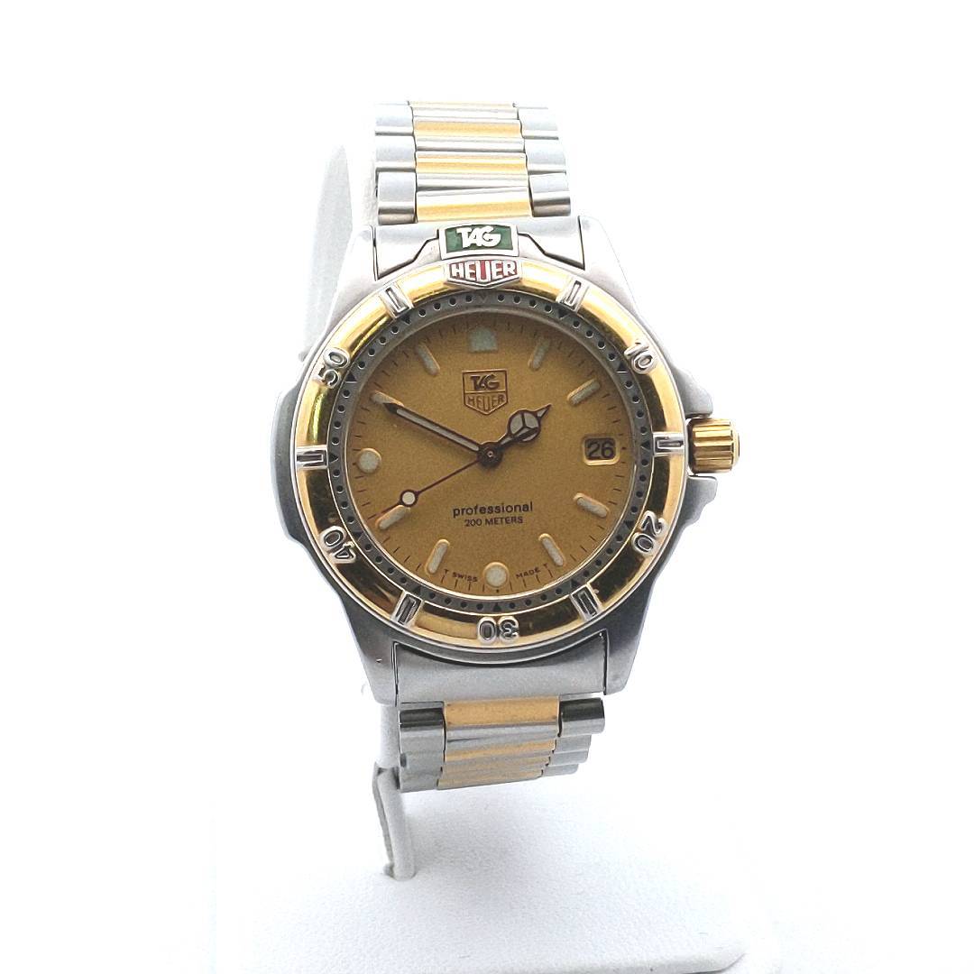 Tag Heuer Gold Plate Two Tone 995.413K Quartz Watch