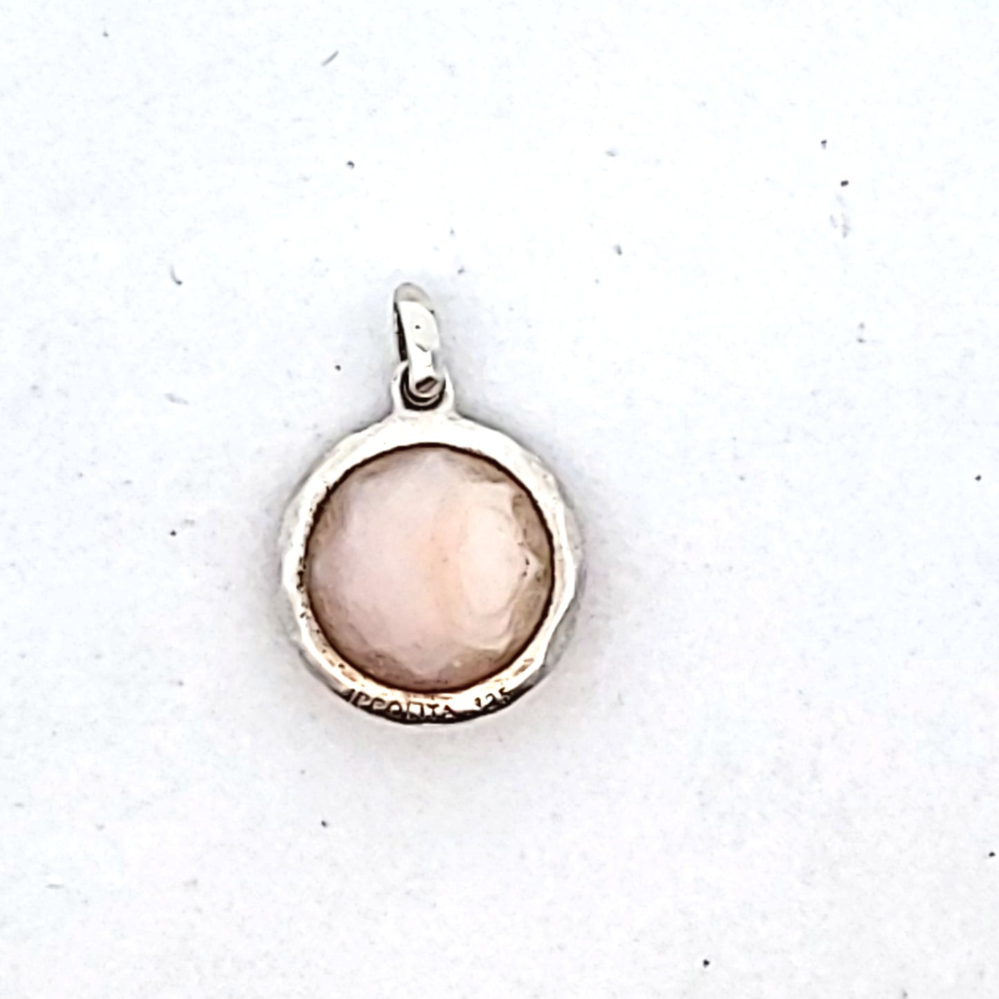 Ippolita Sterling Silver Diamond & Mabe Doublet Pendant