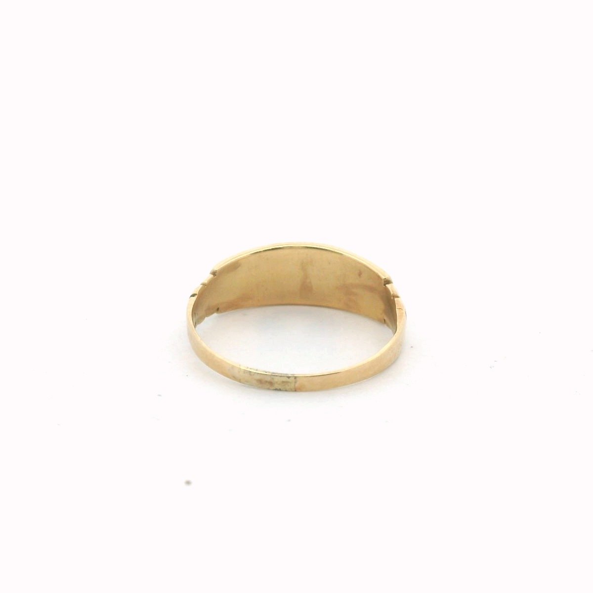 Antique 18K Yellow Gold Mixed Pearls & Conch Pearls Ring