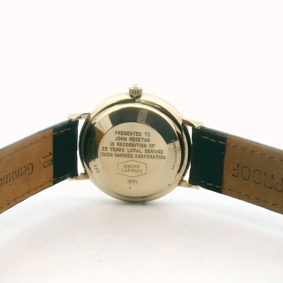 Vintage Longines 10K Gold Filled Admiral Automatic Date Watch