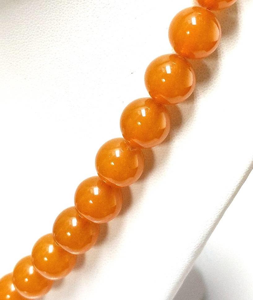 Antique Butterscotch Bakelite Bead Necklace