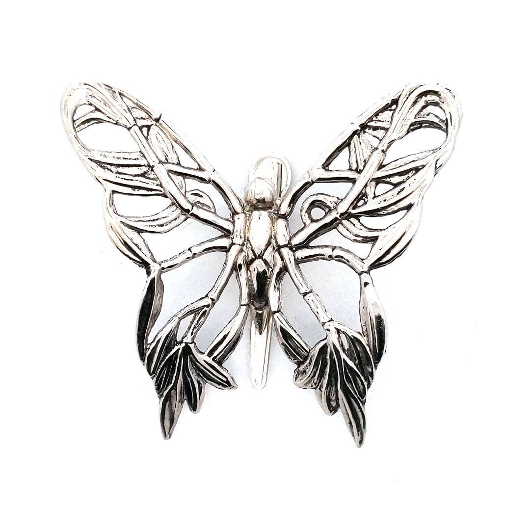 John Hardy Base Metal Butterfly Clip
