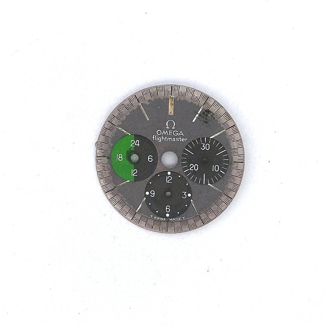 Omega Flightmaster Dial AS IS For Repair