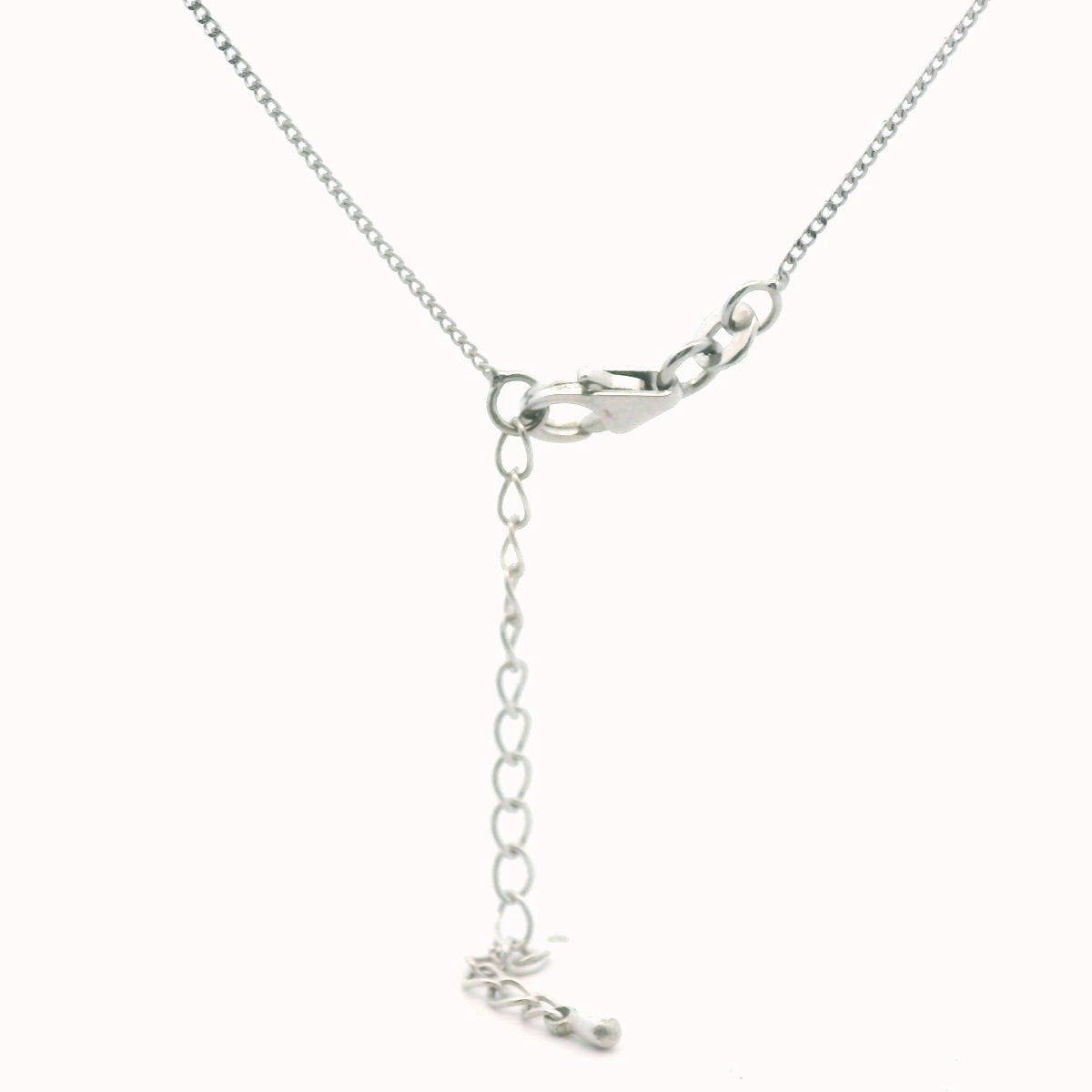 Sterling Silver Cognac Diamond Butterfly Necklace