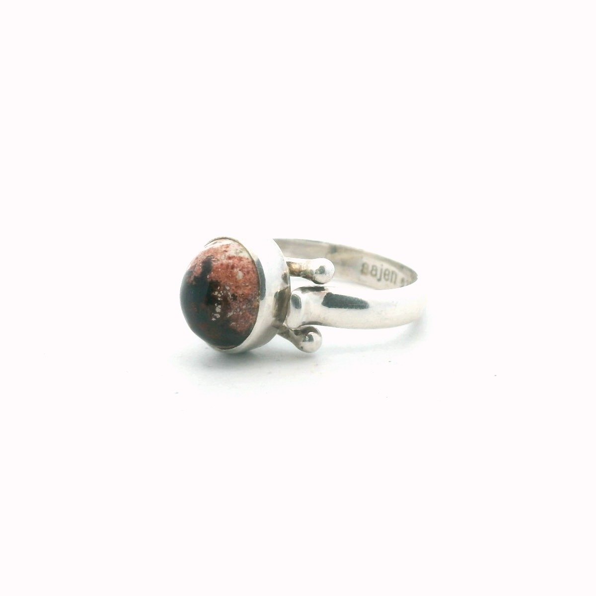Sajen Sterling Silver Boulder Opal Ring