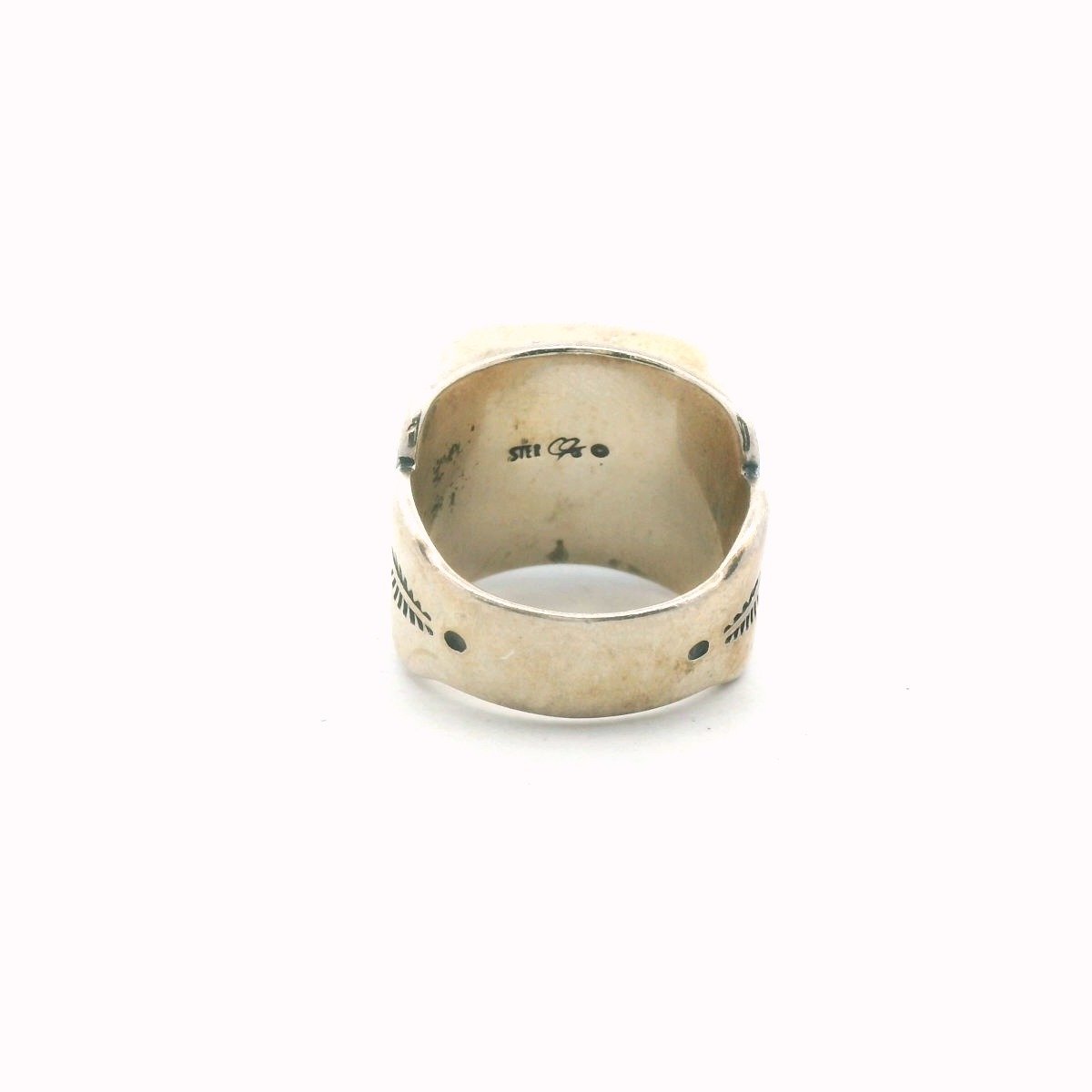 Carolyn Pollack Sterling Silver Turquoise in Resin Ring