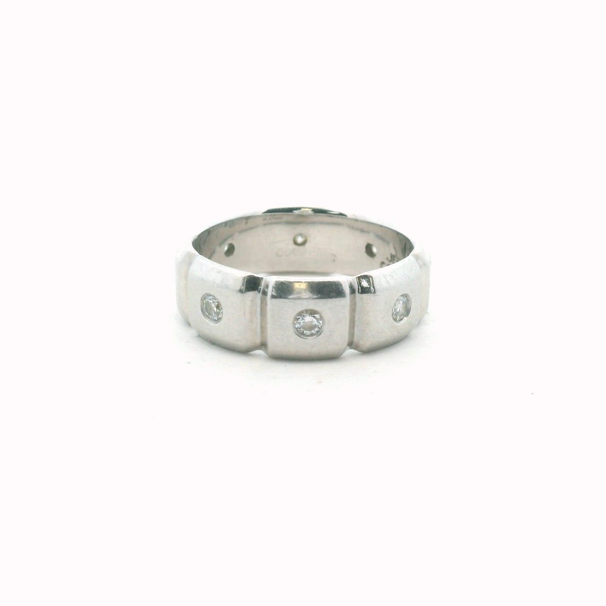 Jeff Cooper Platinum Diamond Wedding Band