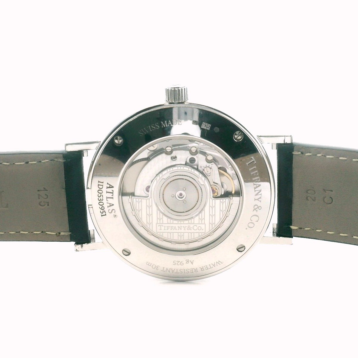Tiffany & Co. Atlas Sterling Silver Automatic Watch