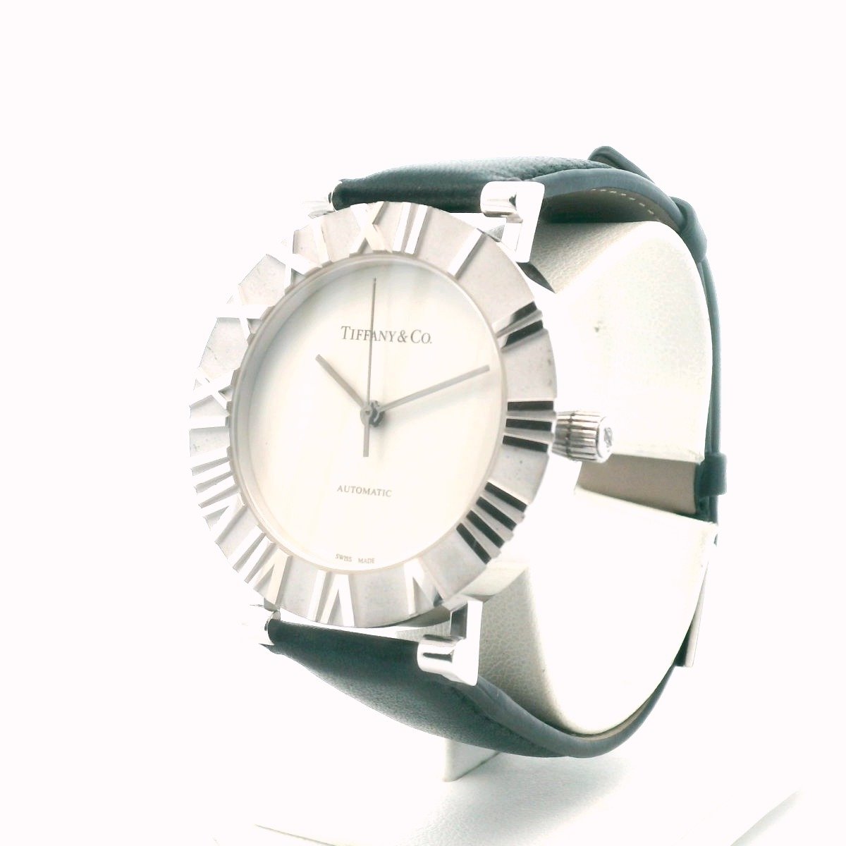 Tiffany & Co. Atlas Sterling Silver Automatic Watch