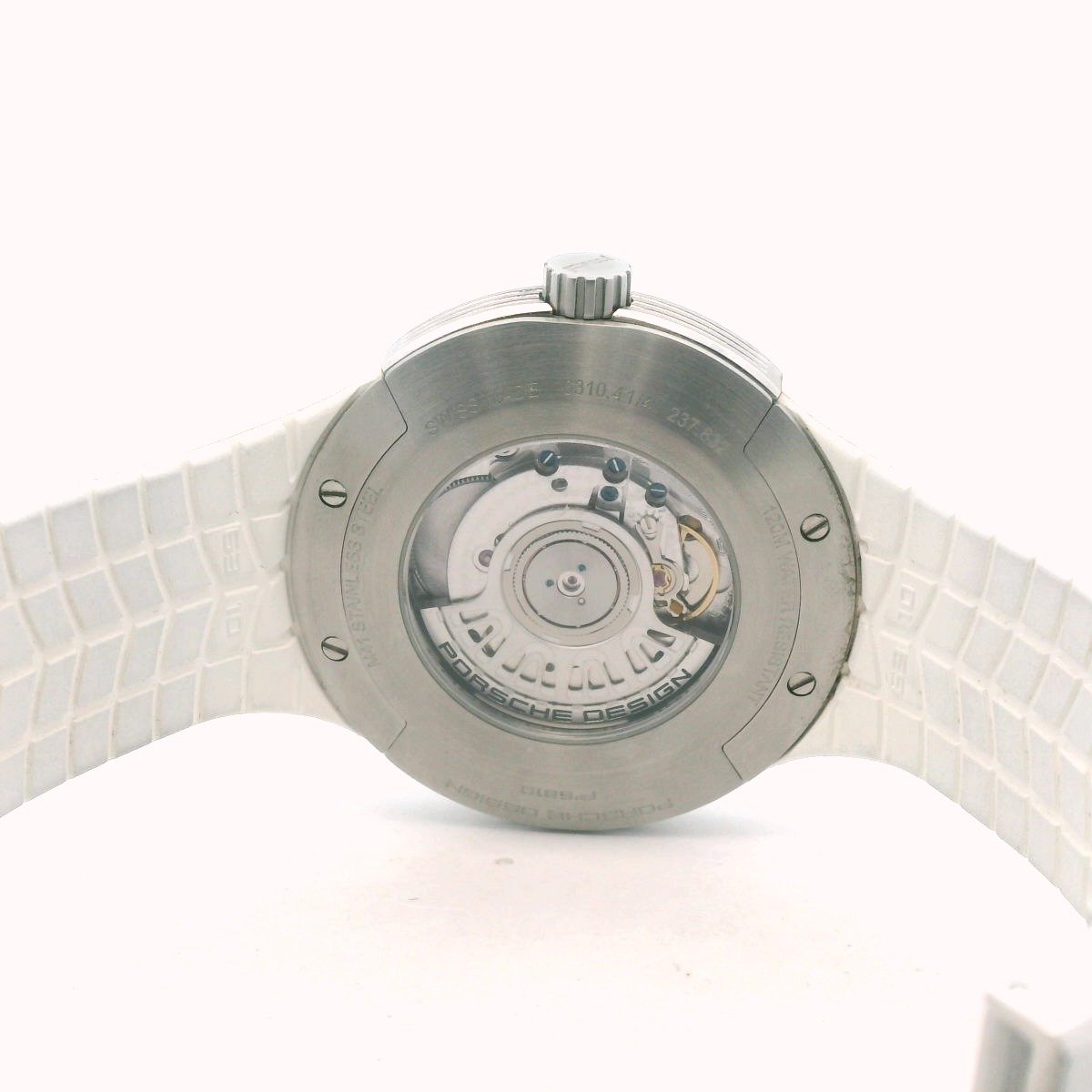 Porsche P6310 Stainless Steel & Rubber Automatic Watch