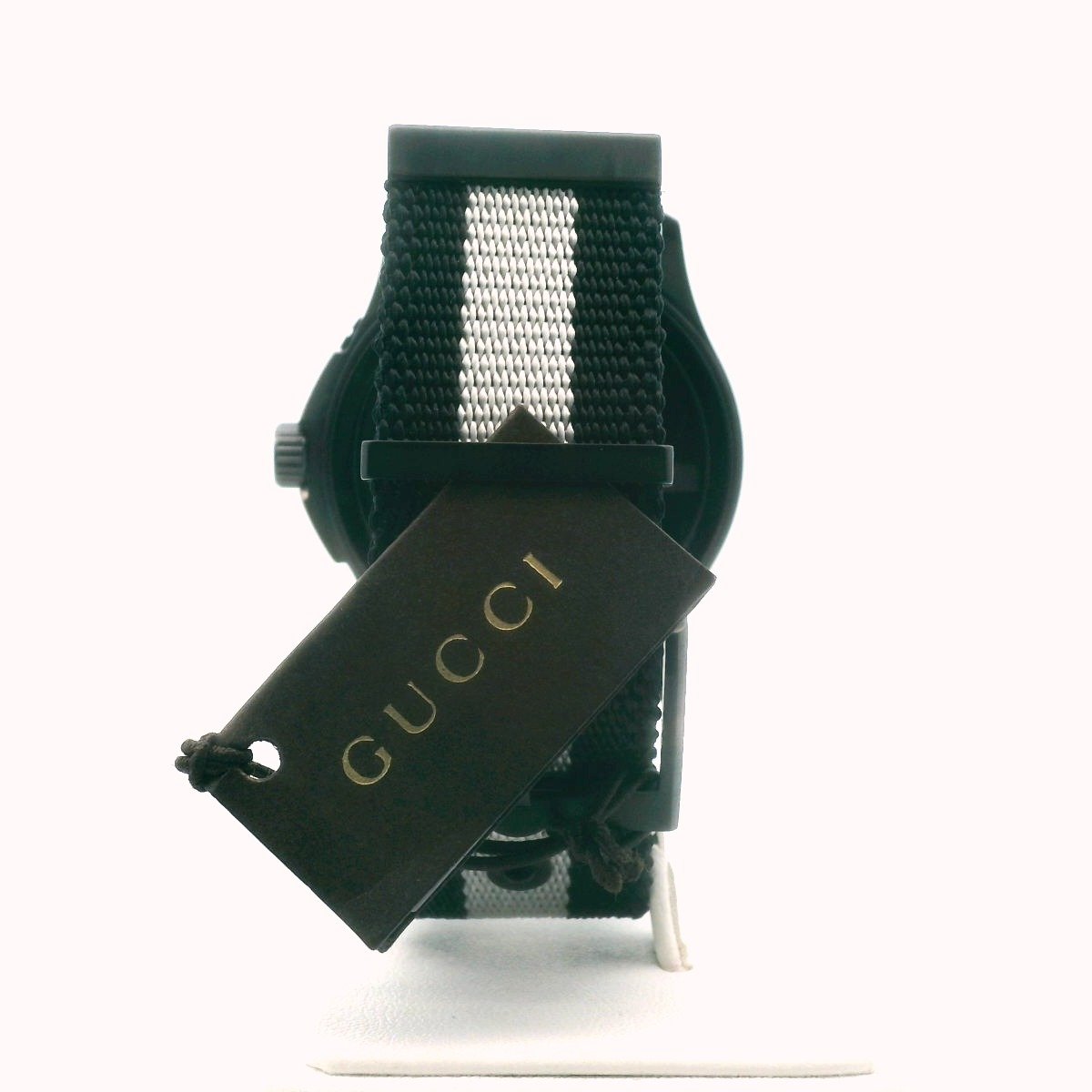 Gucci City PVD Stainless Steel White Dial Quartz Watch