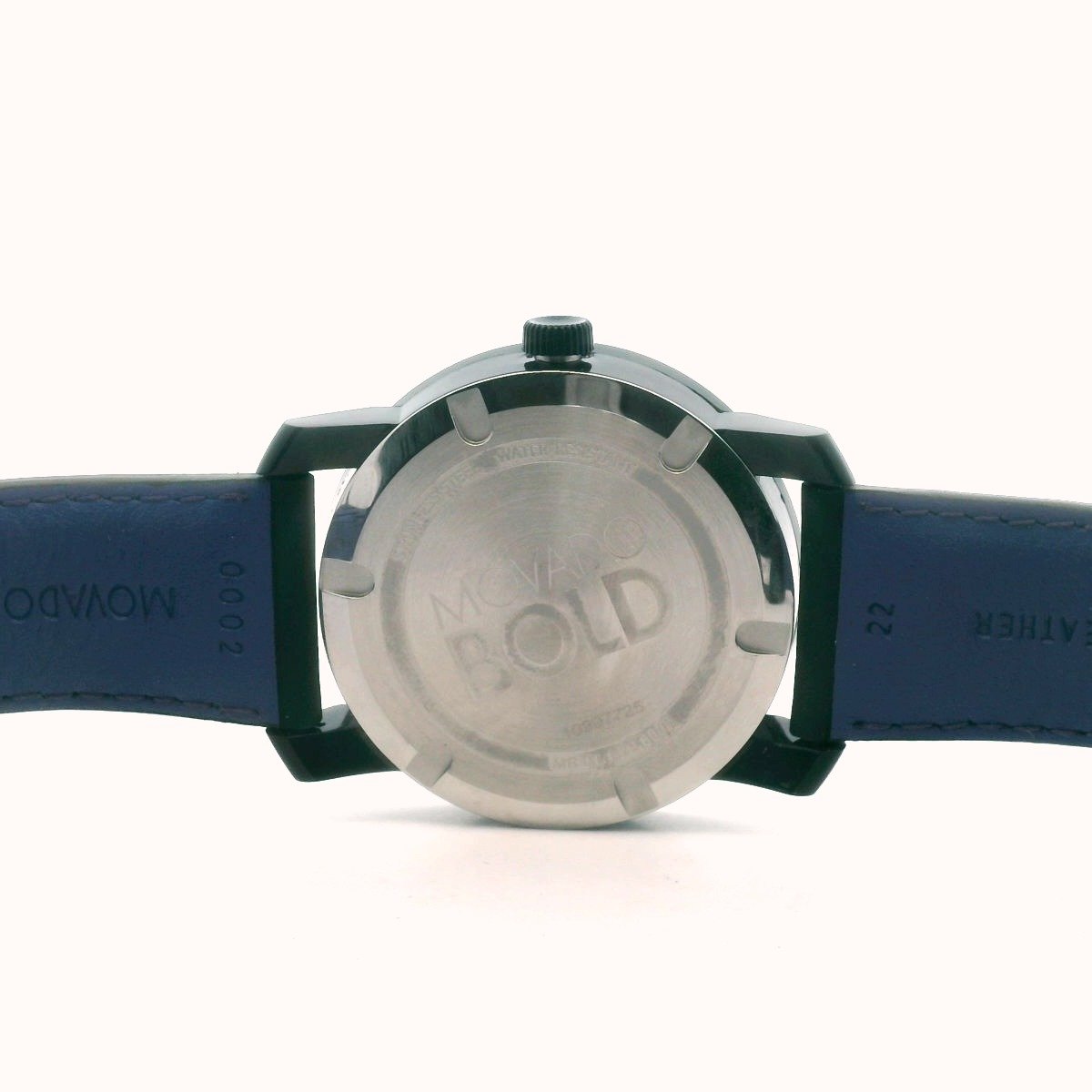 Movado Black Ceramic Stainless Steel Bold Quartz Watch