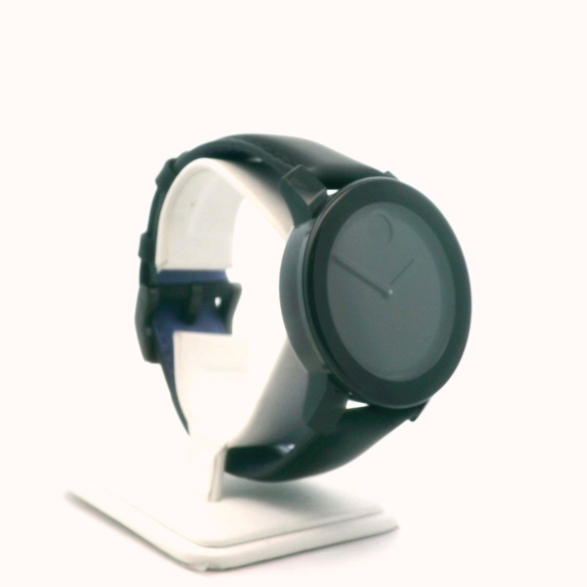 Movado Black Ceramic Stainless Steel Bold Quartz Watch
