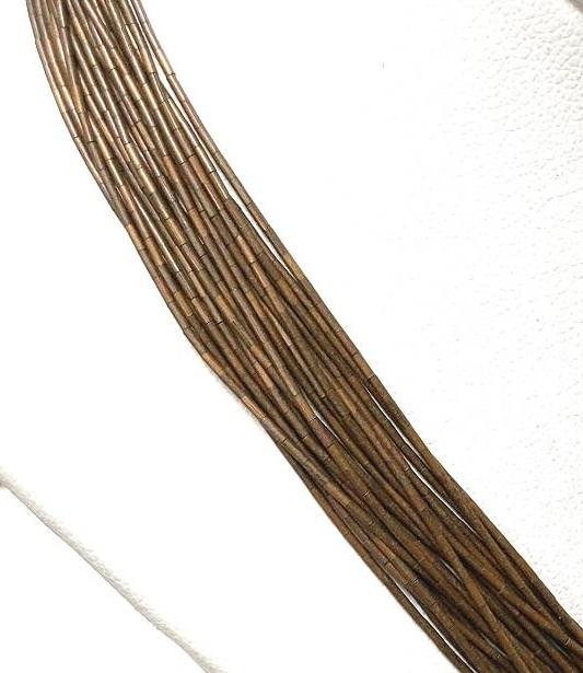 Running Bear Sterling Silver & Copper Multi-Strand Necklace