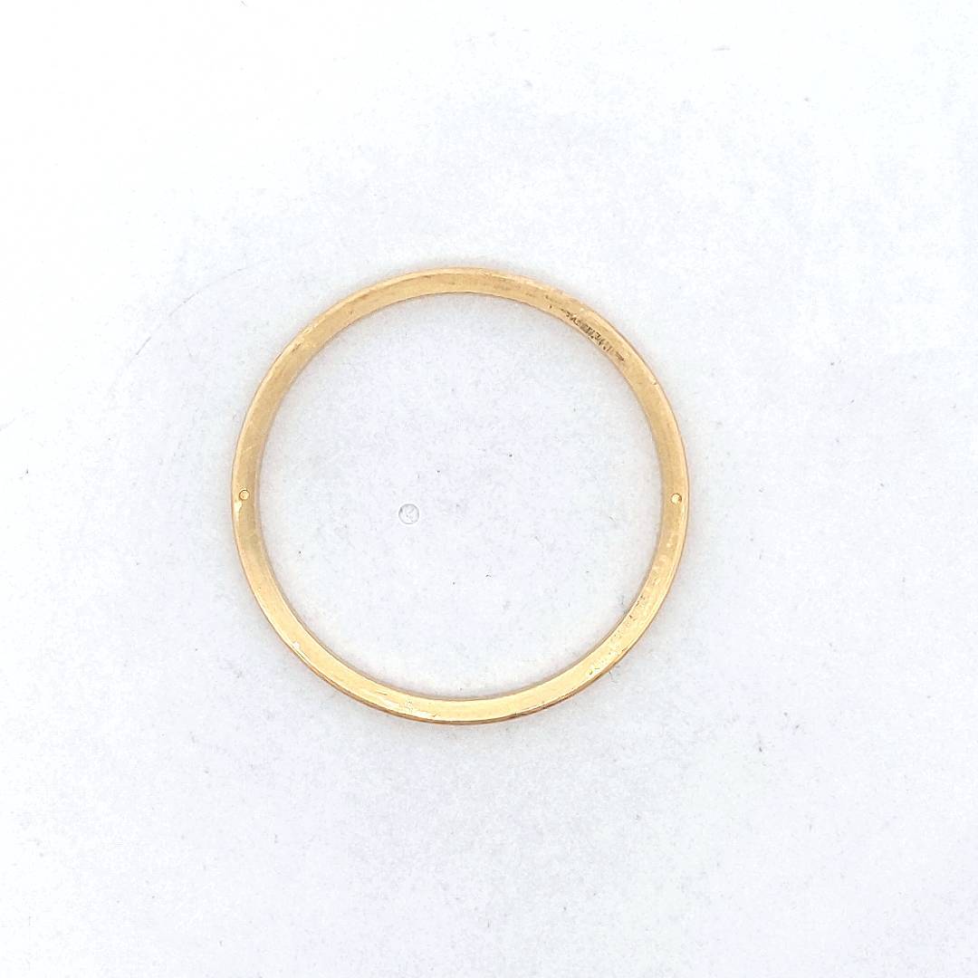 Genuine Rolex 18K Yellow Gold Fluted Watch Bezel