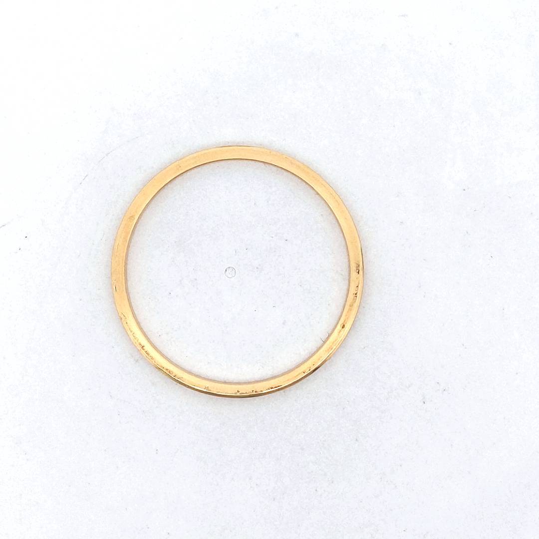 Genuine Rolex 18K Yellow Gold Fluted Watch Bezel