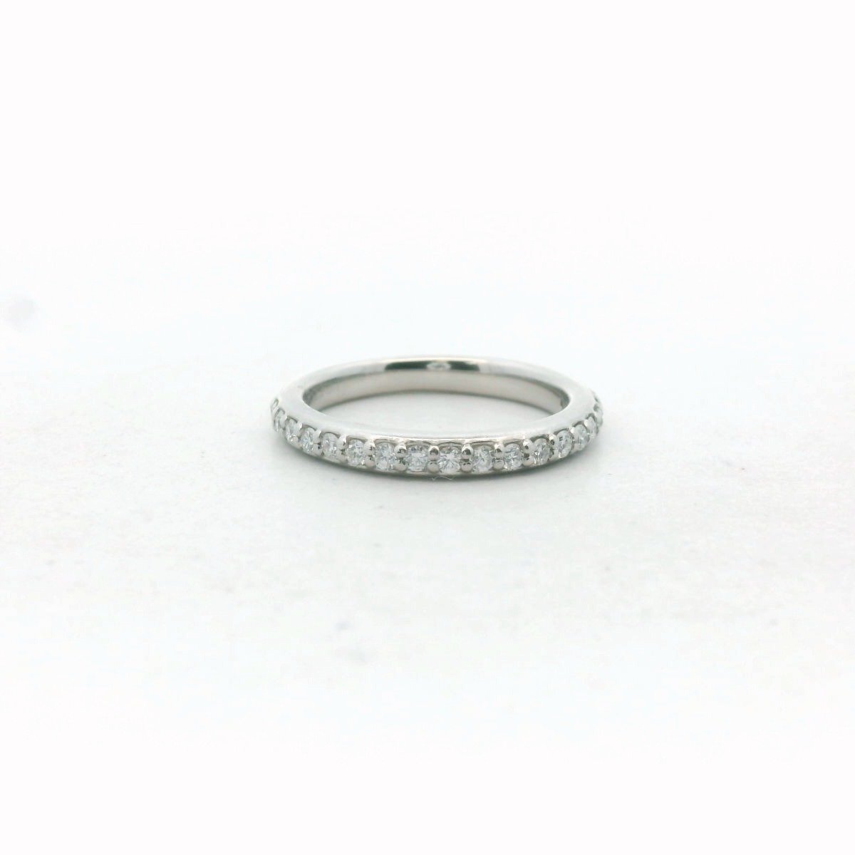 Platinum IGI Certified Diamond Halo Engagement Ring & Wedding Band