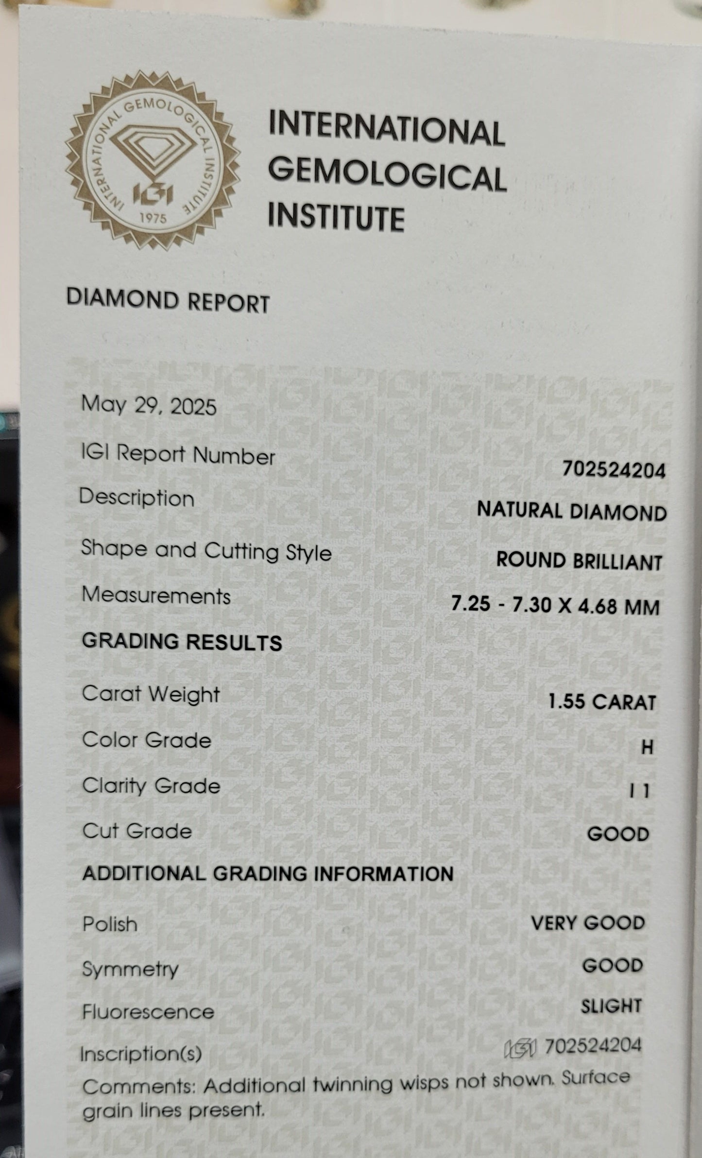 Platinum IGI Certified Diamond Halo Engagement Ring & Wedding Band