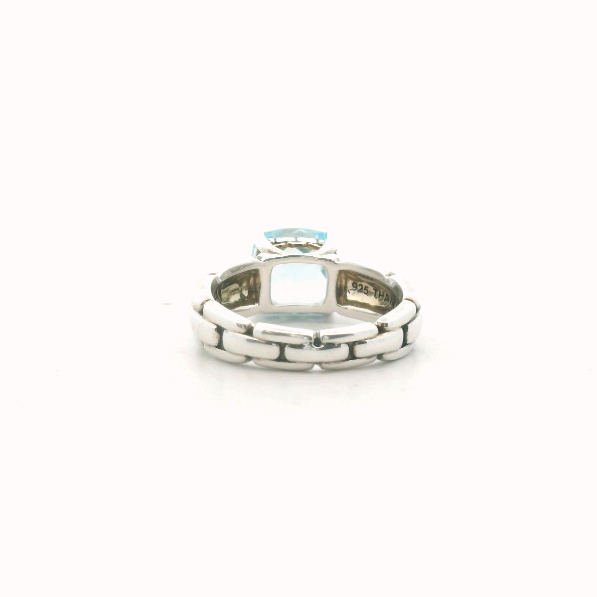 Jai John Hardy Sterling Silver Blue Topaz Ring